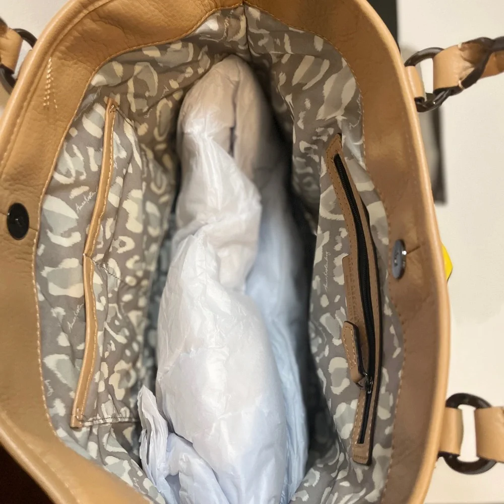 COPY - Aimee Kestenberg Leather Sunbury Tote Vachetta NWT - Picture 5 of 7